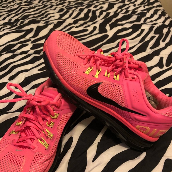 nike shoes neon pink